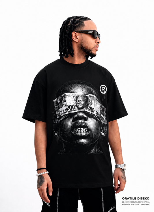 MANDELA MONEY T "BLACK"